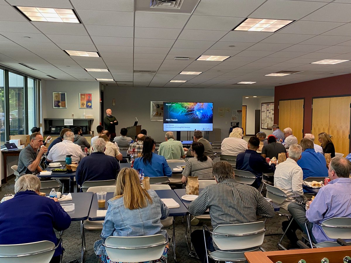 Cohu, Inc. on Twitter "We recently held a Lunch and Learn for our