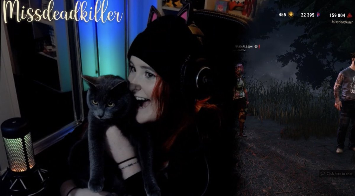 MissDeadkiller's tweet photo. We are 100 followers away from hitting 500 followers on twitch!!! Thanks for everyone for your on going support in my streams so far 🖤 https://t.co/8ptqDBtAnw
