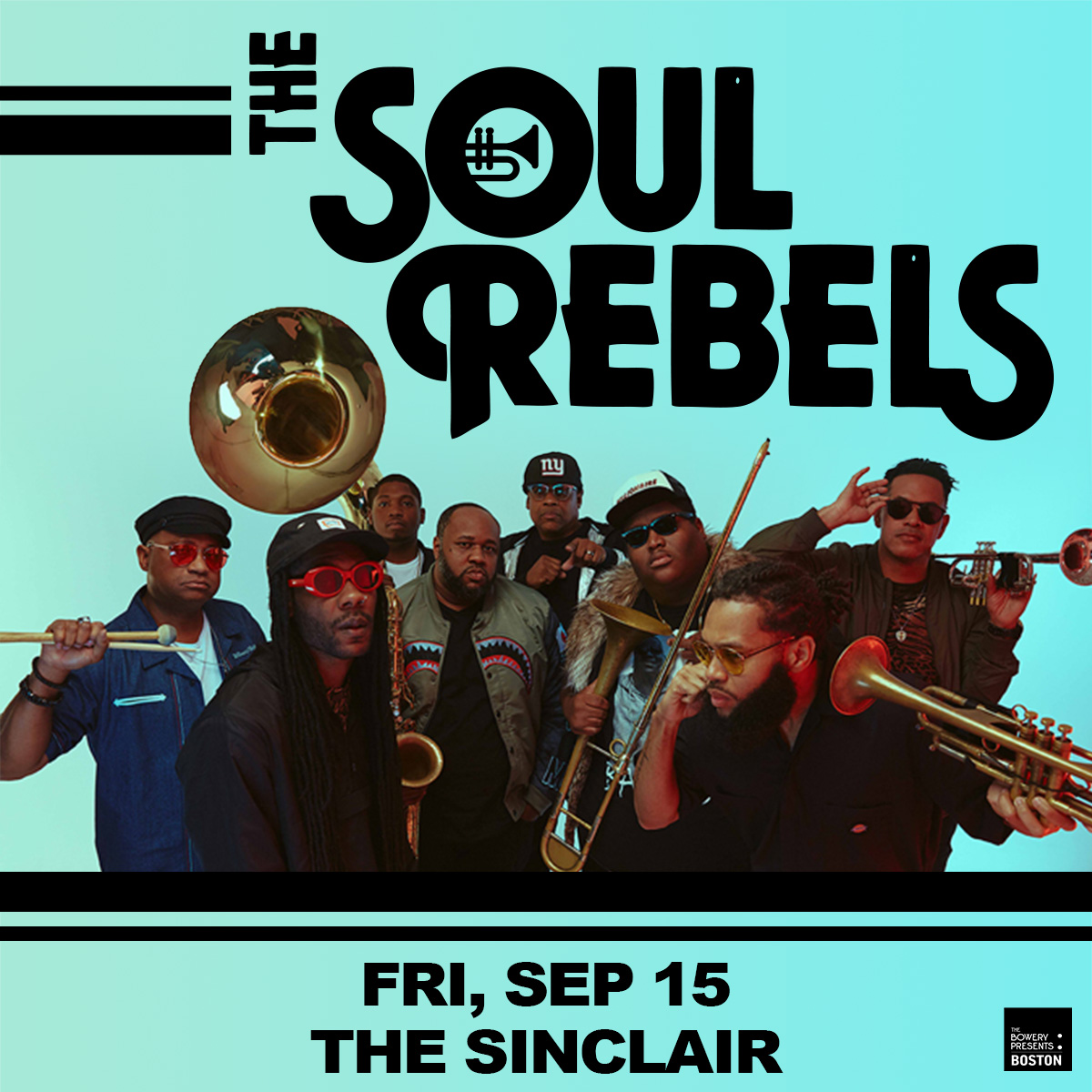 🗣️ Just announced! @SoulRebels on Fri. 9/15! Tickets on sale Friday at noon 🎟️🎟️>>> axs.com/events/488207/…