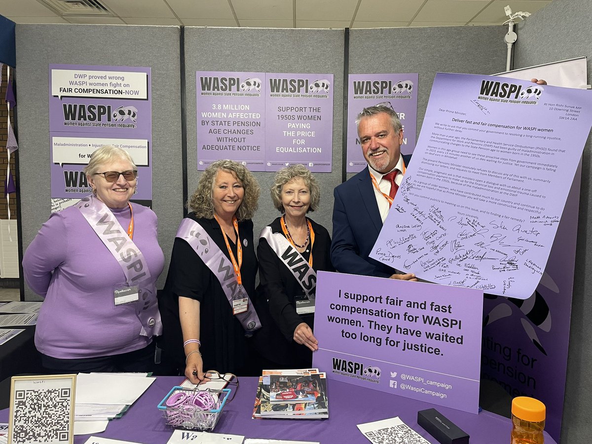 Please support this  @WASPI_Campaign  a truly inspirational fight @GMBCampaigns @GMB_union #GMB23