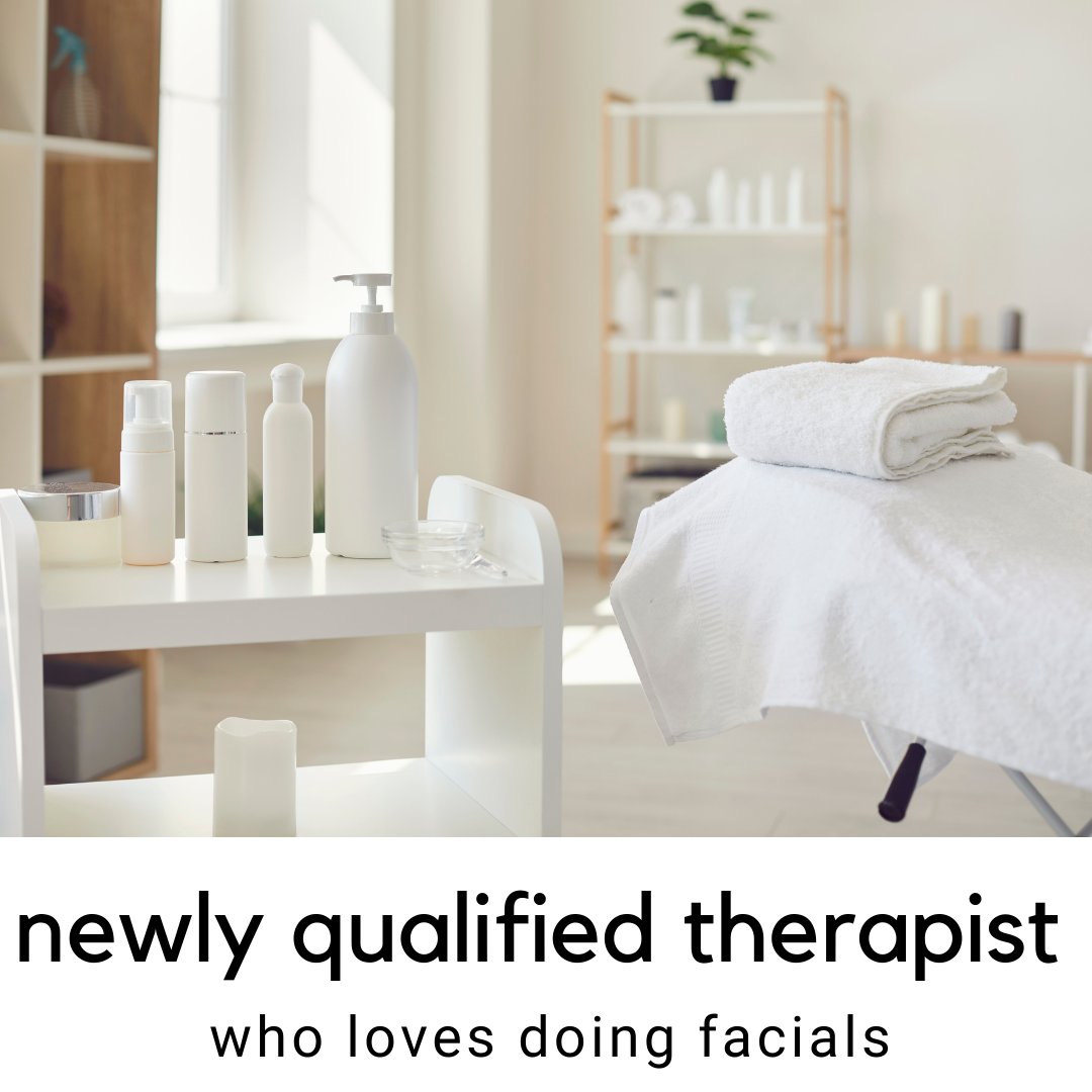 Work for one of the top skincare brands in Sloane Square
Basic salary: £26 400 + comm on top
Treatments: Facials
Starting date: ASAP
Must be NVQ Level 2 & 3 qualified 

#facialist #beautytherapist #beautytherapy #skincaretherapist #beautyjobs #job #beauty #beautyjob