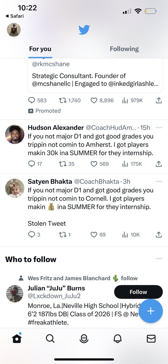darriusvessel54's tweet photo. @CoachBhakta What are the odds https://t.co/afRUzEjGZg