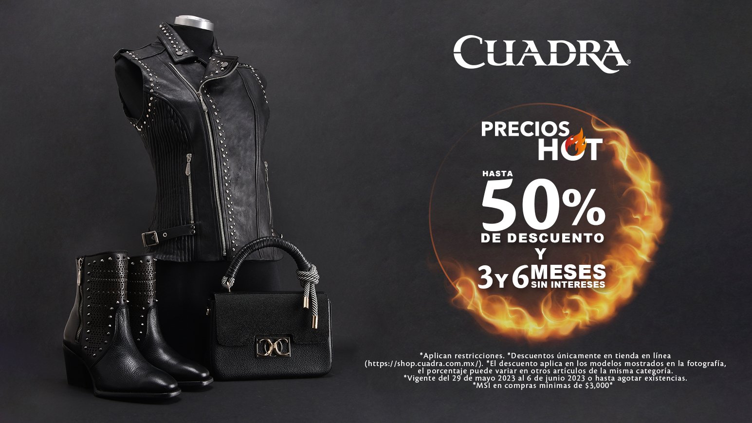 Catálogo cuadra sale