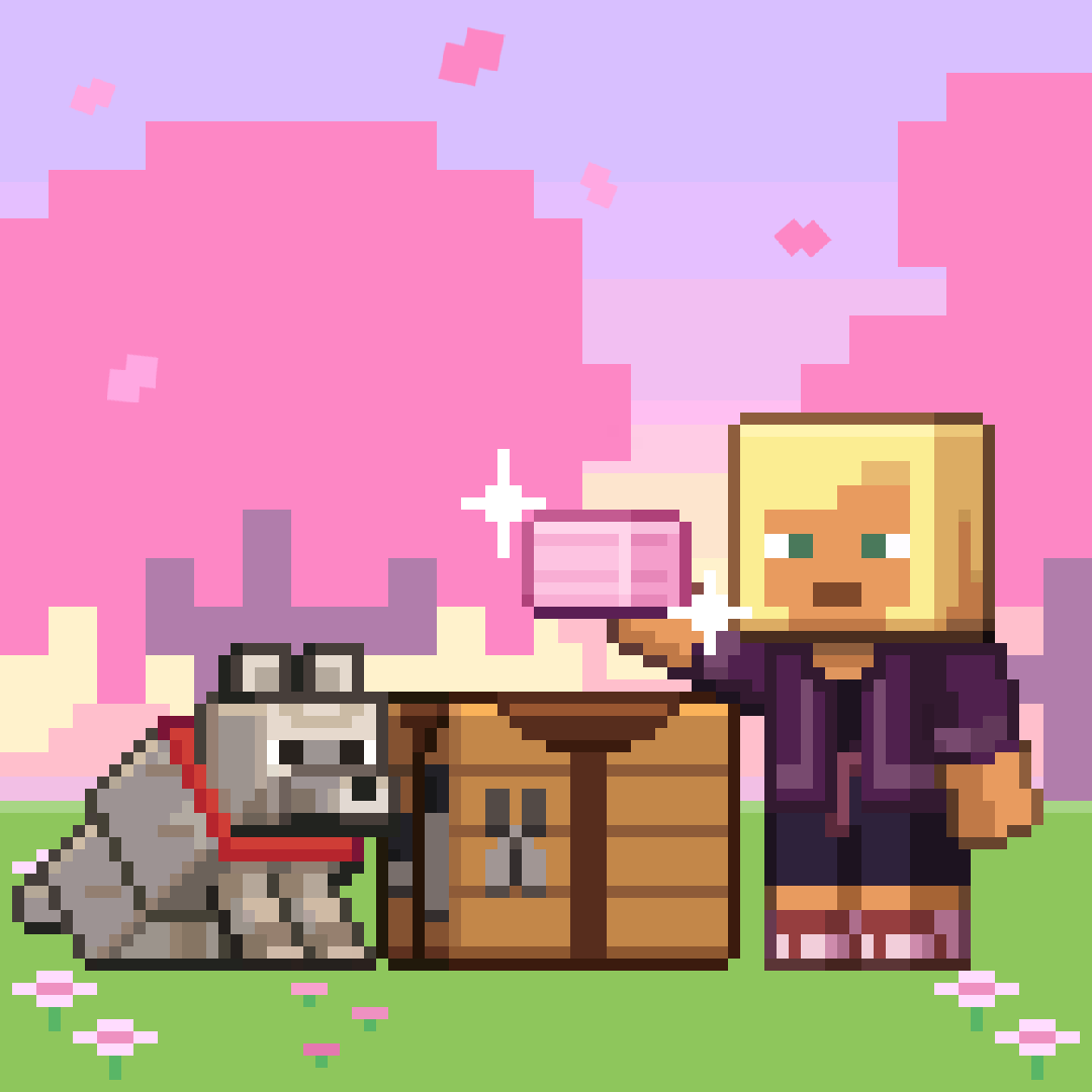 Minecraft on Twitter: "The cherry grove will be quite the find in your