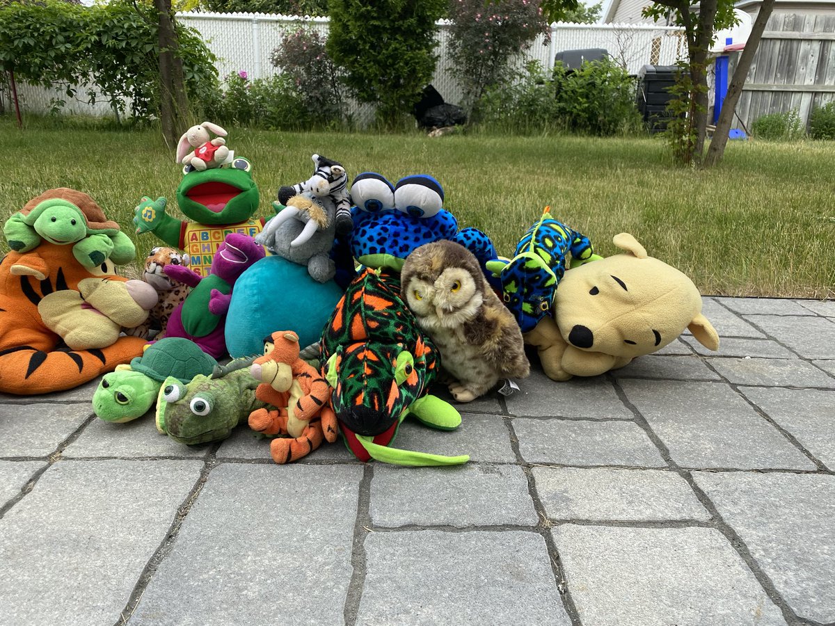 dovalux's tweet photo. A few friends from across the years. :)  #PLUSHNAGI https://t.co/sb1Zcjlmiu