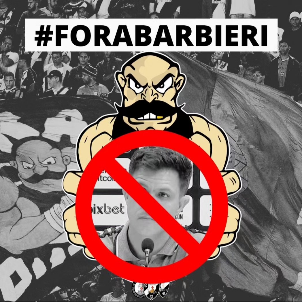 SOME DAQUI, PARDAL!
#ForaBarbieri 
💀☠️