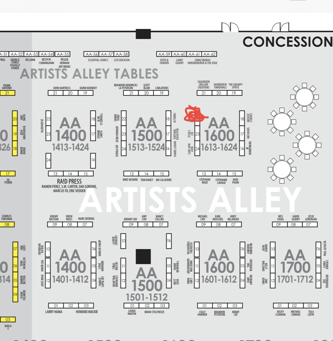 Marshall Hinson @marshinson and I will be set up at Heroescon this year. We will be at AA-1622. Hope to see you there! #heroescon #heroescon2023 #comic #comicbooks #comiccon #artistalley