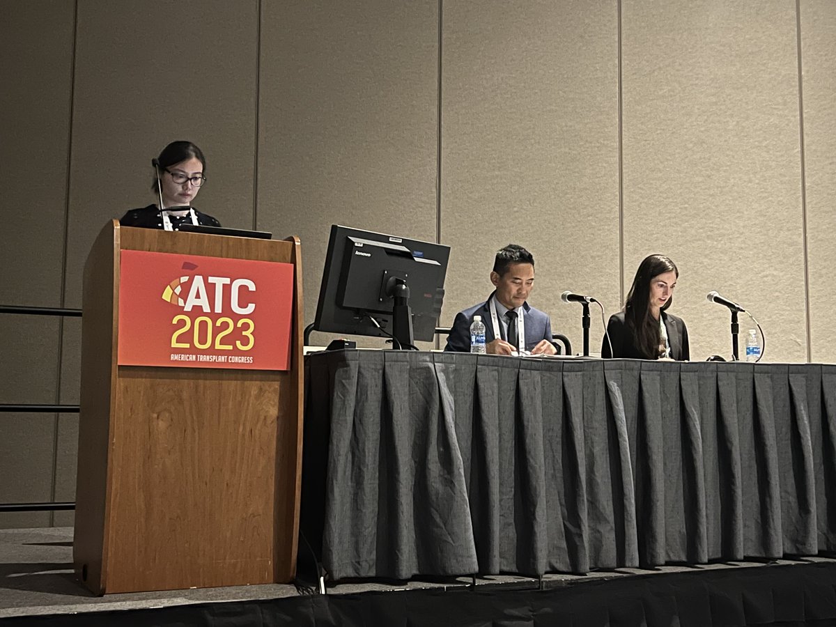 NYUGSOM_CSTAR's tweet photo. More wonderful #ATC2023SanDiego oral presentations from @AllanBMassie, @mgbowring, Dr. Jacqueline Kim, and Yiting Li 👏👏 https://t.co/NDs7bmOnkL
