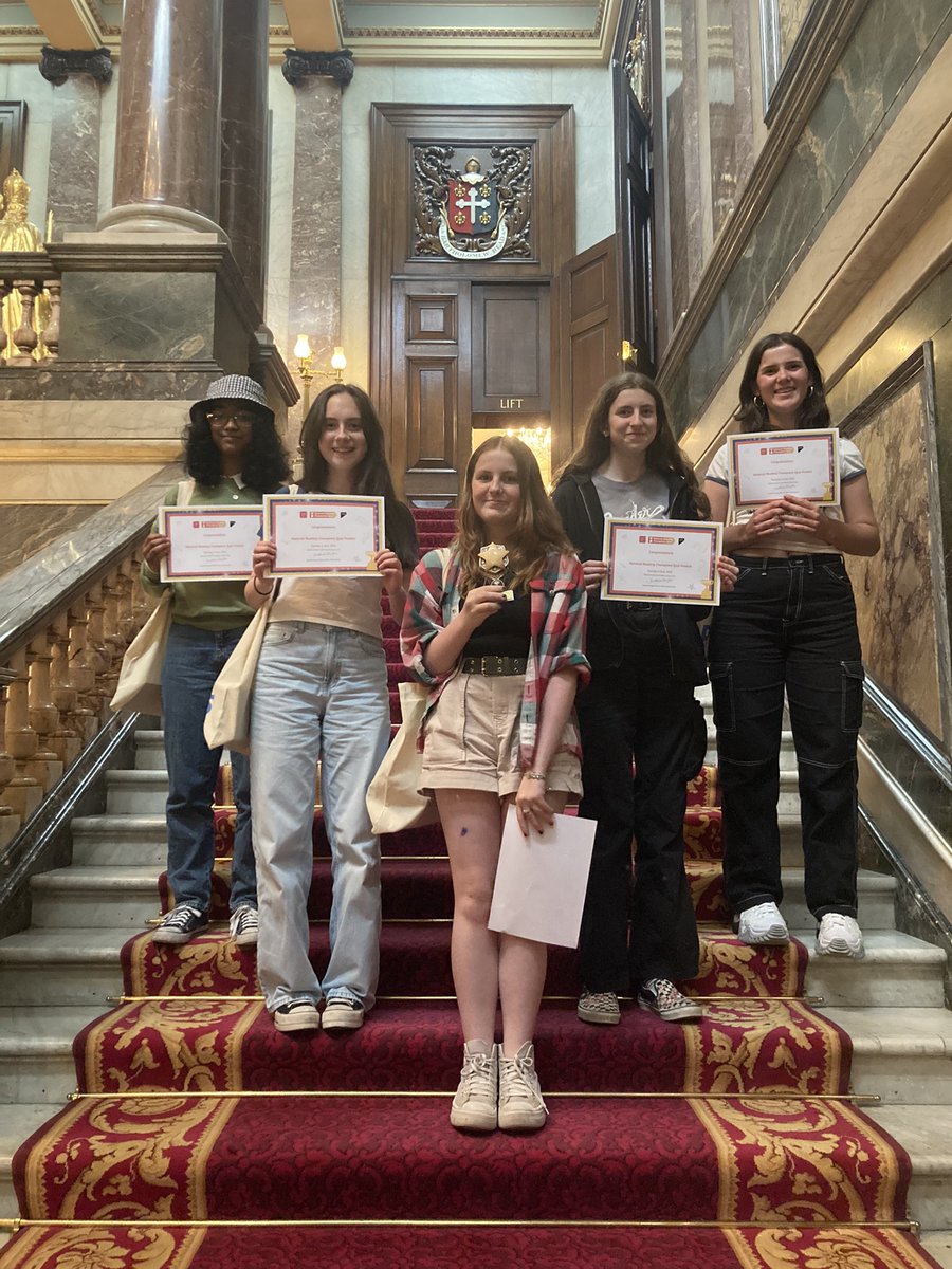 So proud of our fantastic <a href="/cslcardiff/">Cathedral School</a> year 9s-We didn’t win, but they did a wonderful job representing the school and answering some truly fiendish #nrcquiz2023 quiz questions! Thanks to <a href="/Literacy_Trust/">National Literacy Trust</a> and <a href="/mrdillypresents/">Mr Dilly | Updates Only</a> for such a memorable day! See you next year!