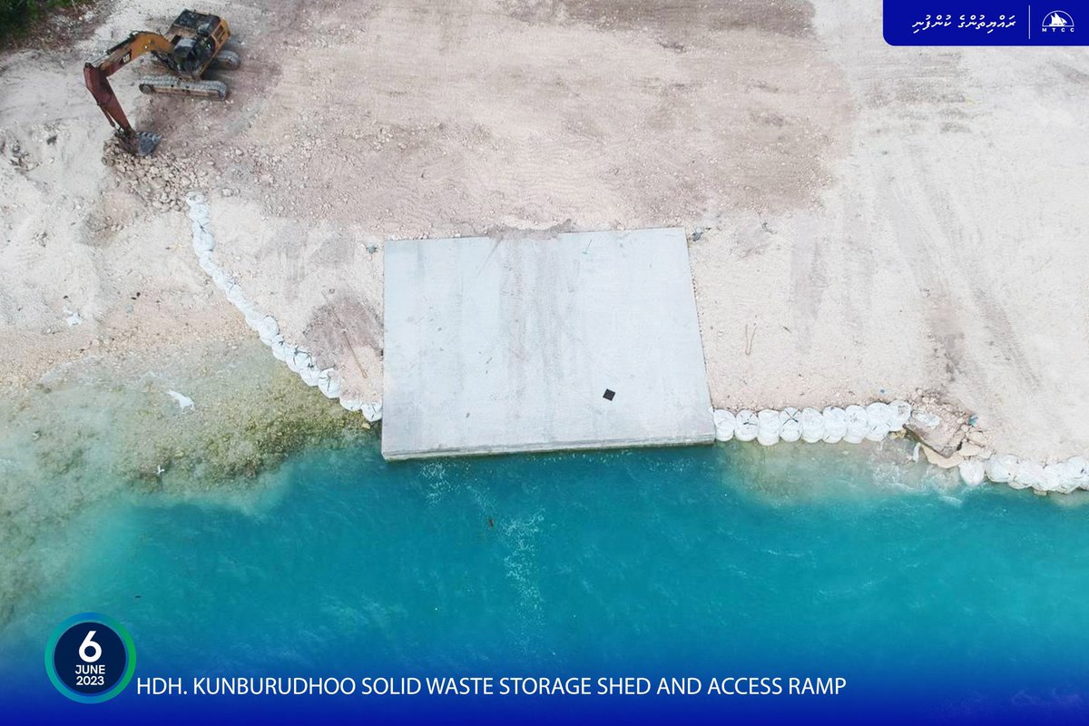 adamazim's tweet image. ހދ. ކުނބުރުދޫ ގައި ޤާއިމުކުރާ ކުނި ޖަމާކުރާ ޝެޑް އަދި އެކްސަސް ރޭމްޕް ހެދުމުގެ މަޝްރޫޢުގެ މަސައްކަތް ނިމިއްޖެ.
#MTCCProjects @MTCCPlc @governmentmv @ibusolih #RayyithungeKunfuni