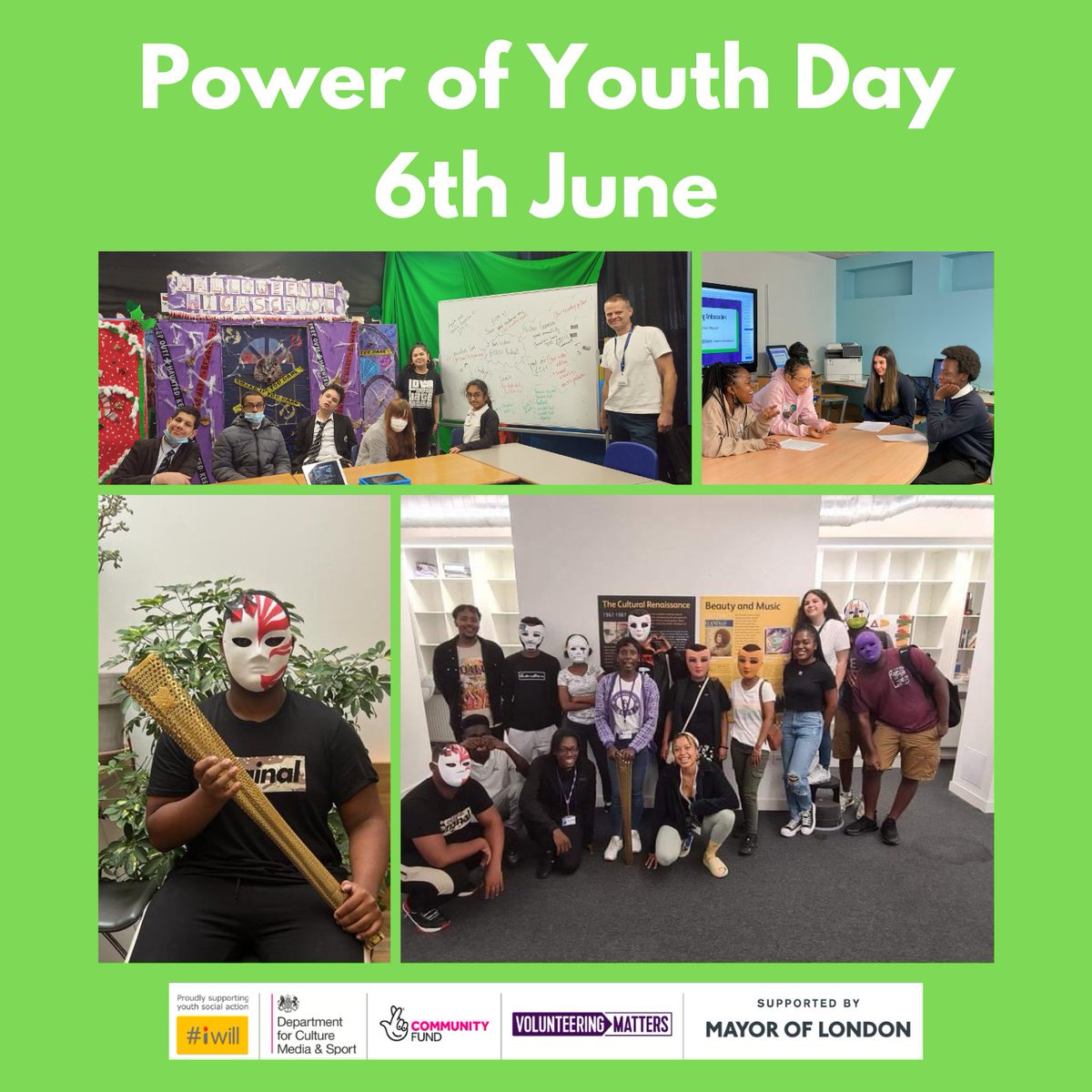 Happy #PowerOfYouthDay!

Thanking all the amazing Young Ambassadors for the huge impact they make in their communities! 

#London #youthvoice #youthsocialaction