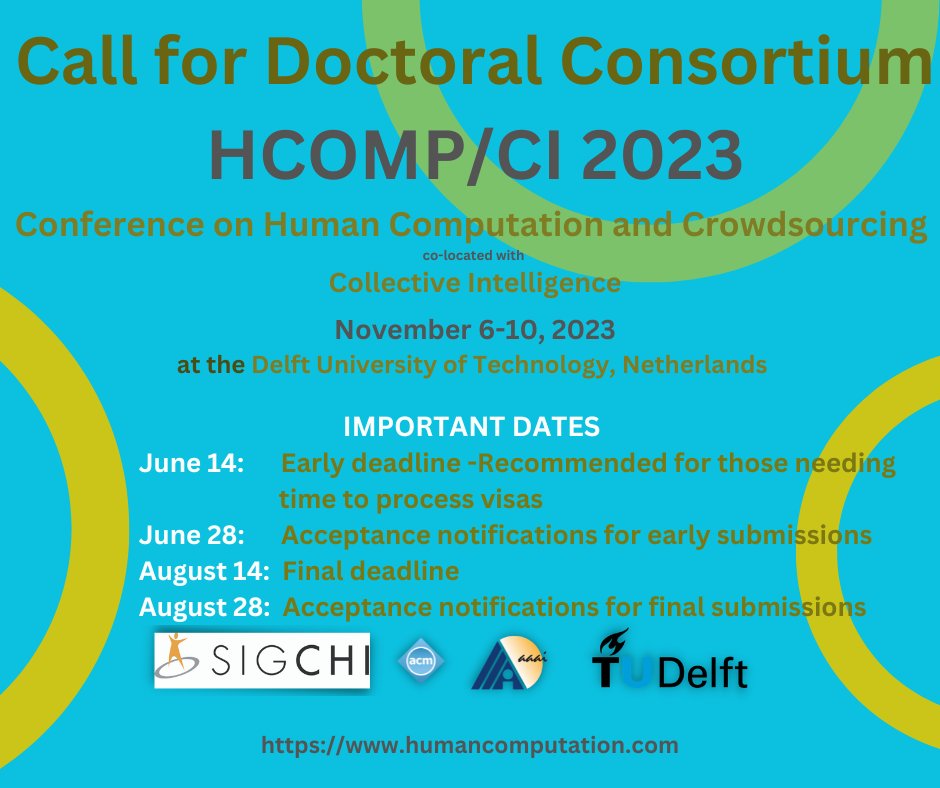 ci_acm's tweet image. 📢 Exciting news for researchers! CI and @hcomp_conf conference for an unparalleled opportunity. Enhance your academic value and contribute to advancing #HumanComputation, #Crowdsourcing, and #ComputationalIntelligence.