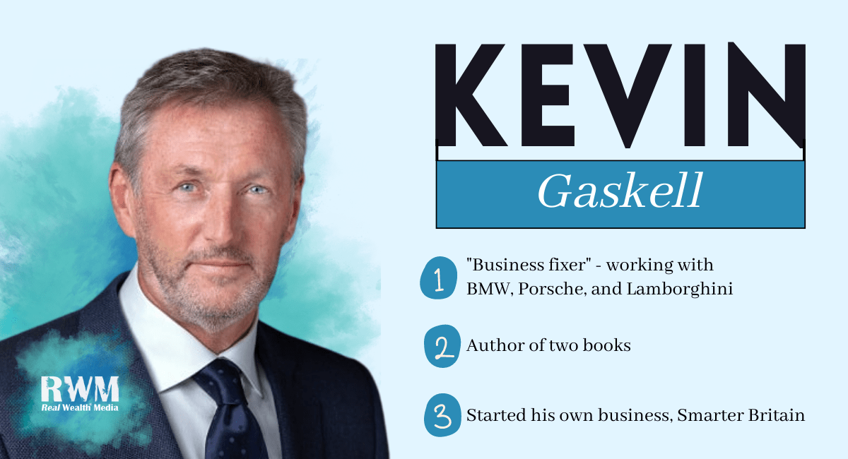 Business Professional Kevin Gaskell took the famous car brand Porsche from a failing, unknown brand to what it is today. He’s learned countless business lessons along the way, and he’s here to teach you! alrt.mx/yx17r