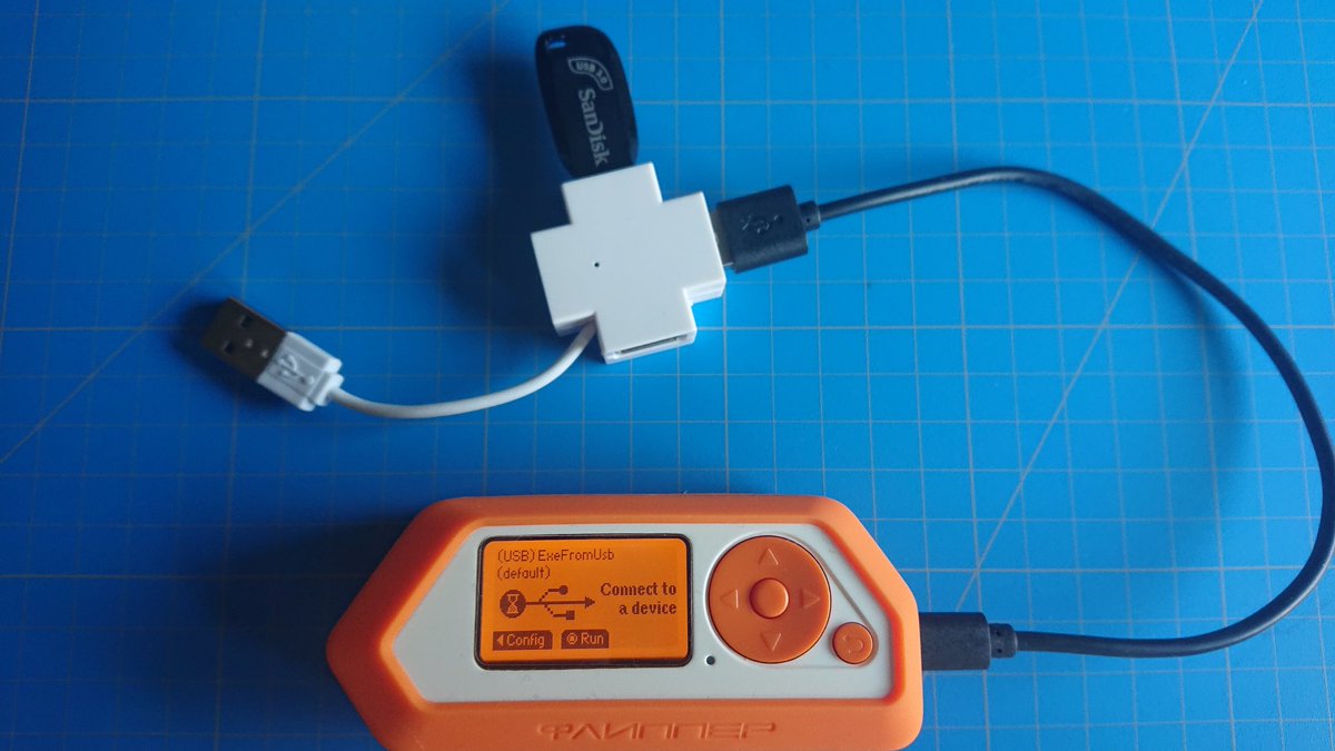 zarcolio's tweet image. Say you want to run an custom executable with your Flipper but you can't download it, you can use my Ducky script ExeFromUsb to always run it from your own USB drive.
github.com/Zarcolio/Ducky…
#FlipperZero #DuckyScript #BadUSB #Hacking