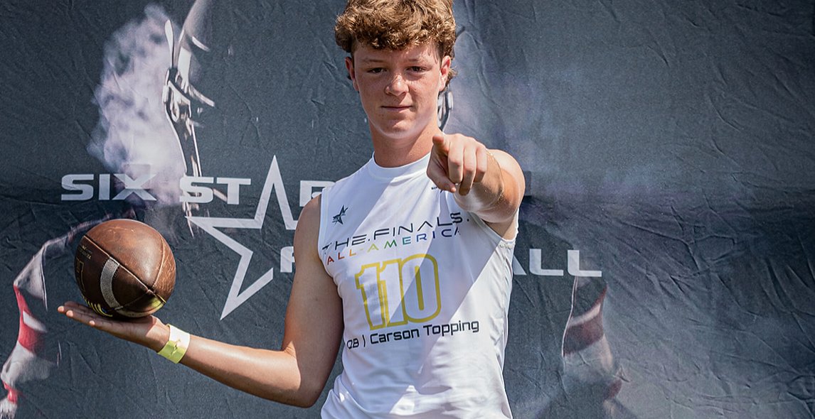 Six Star Football | MISSOURI (@6starfootballmo) on Twitter photo TheFINALS COVERAGE | Young QB prospects impress in Kansas City
QB risers that shined at the FINALS in KC, big arms on the rise to know
@Deters_Rex <a href="/EllertChris/">Chris Ellert</a> <a href="/houston_herrin7/">houston_herrin7</a> @Logankracht01 <a href="/KaydMatthews/">Kayd Matthews</a> <a href="/aiden_milliren/">Aiden Milliren</a> @SklerMoormanQB <a href="/D_Stamback2027/">Daccota Stamback</a> <a href="/CarsonTopping10/">Carson Topping</a> TheFINALS COVERAGE | Young QB prospects impress in Kansas City
QB risers that shined at the FINALS in KC, big arms on the rise to know
@Deters_Rex <a href="/EllertChris/">Chris Ellert</a> <a href="/houston_herrin7/">houston_herrin7</a> @Logankracht01 <a href="/KaydMatthews/">Kayd Matthews</a> <a href="/aiden_milliren/">Aiden Milliren</a> @SklerMoormanQB <a href="/D_Stamback2027/">Daccota Stamback</a> <a href="/CarsonTopping10/">Carson Topping</a>