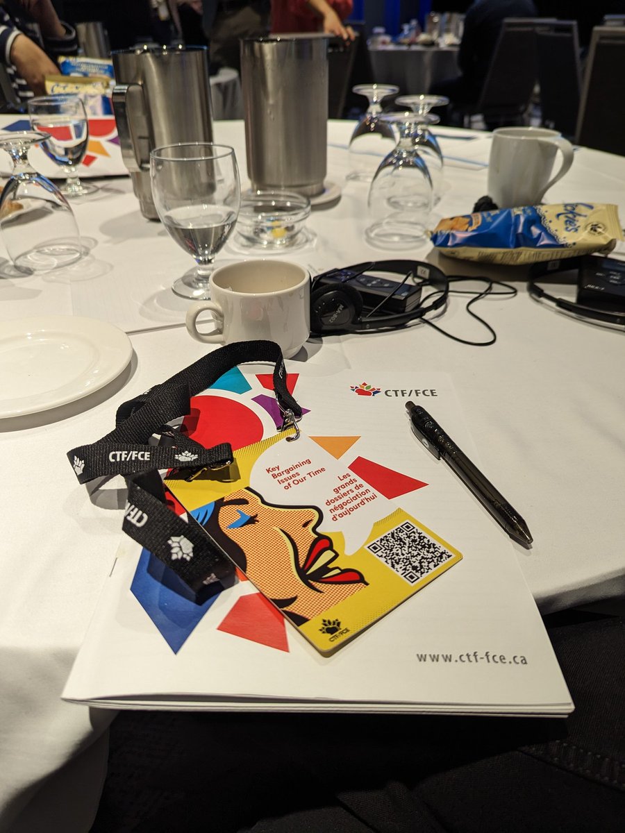billhewitt's tweet photo. It's been an interesting couple of days at the #CanadianTeachersFederation bargaining conference. Lots to take away as we prepare to get to the table for @D17Teachers. https://t.co/8QtYpp2Bi1