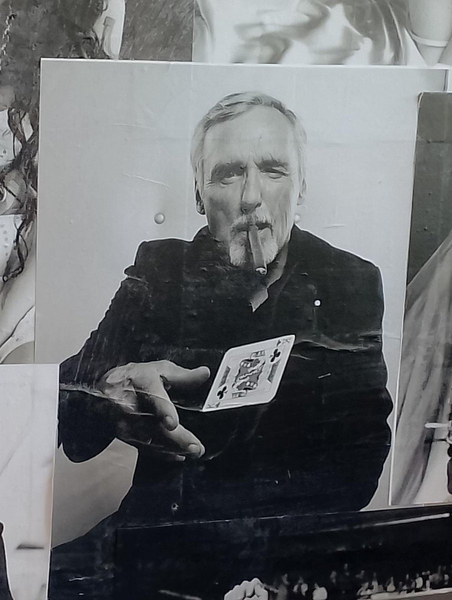 Stephen Boyd on Twitter "Dennis Hopper off the wall..."