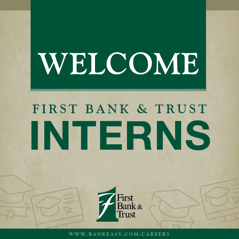 We are thrilled to welcome our 2023 Vault Summer Interns! This summer our Vault internship program consists of 16 interns across ten departments and five locations. Interns have access to professional development sessions and insight into banking operations.
{FB&amp;T|MemberFDIC}