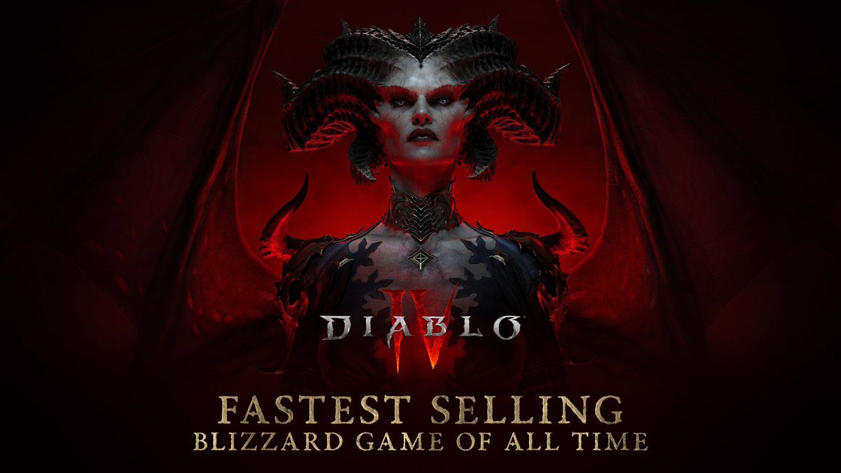 Blizzards fastest sold through by day 1 was Shadowlands at 3.7m. Diablo 3 hit 3.5m day 1.

Sure looks like Diablo 4 will comfortably set a new record by the end of it’s ‘real’ launch day.