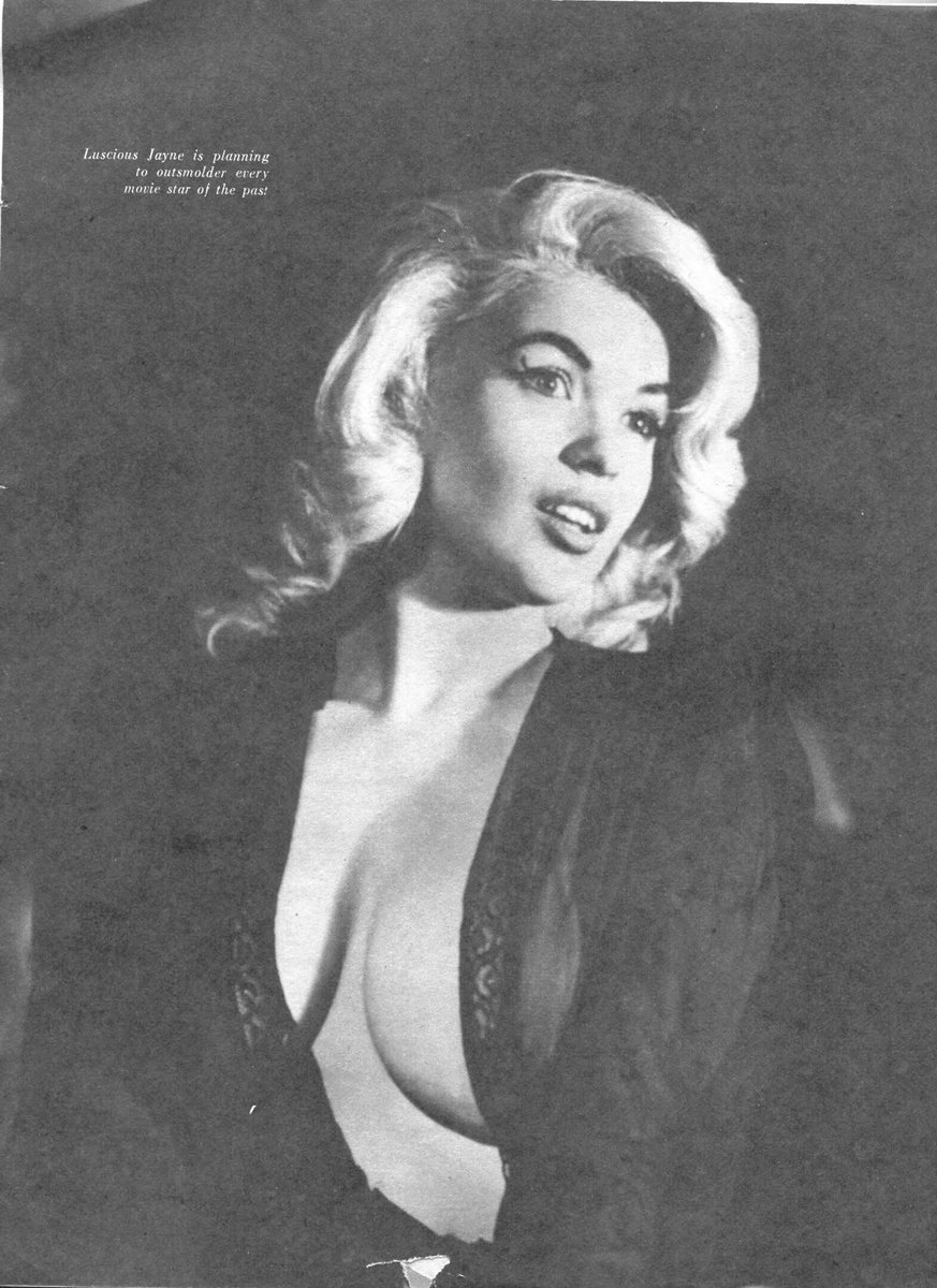 The Jayne Mansfield Pin-Up Book 1957.

#JayneMansfield #vintage