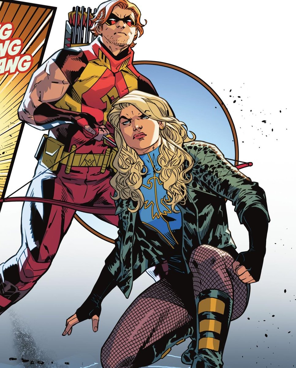okay but they look so cool together, i'd read a mini series just with the two of them, it'd be awesome #royharper #dinahlance