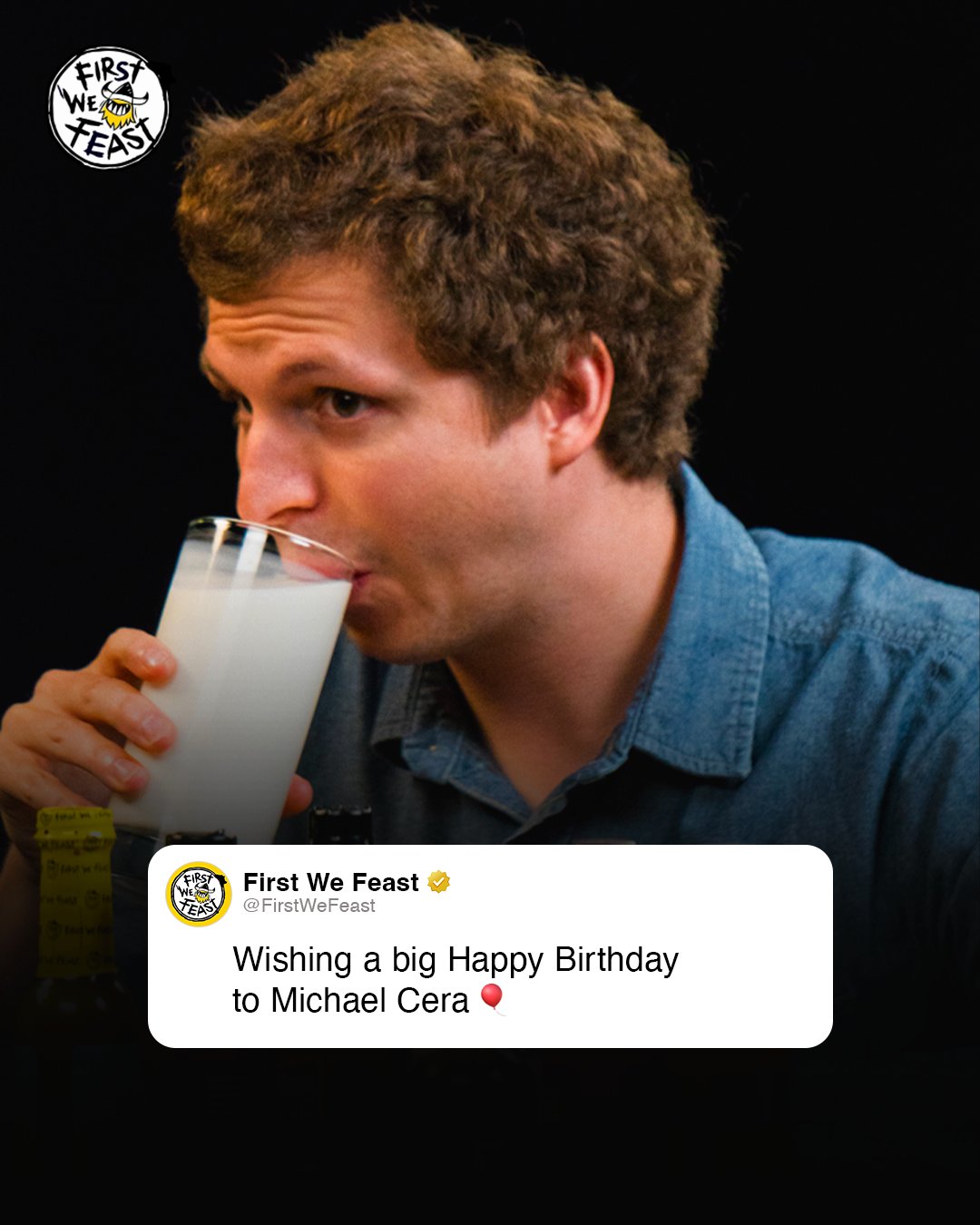 \"its fine... i\ve done crazier sh** than this\"- Michael Cera

Happy Birthday to a true comedian  