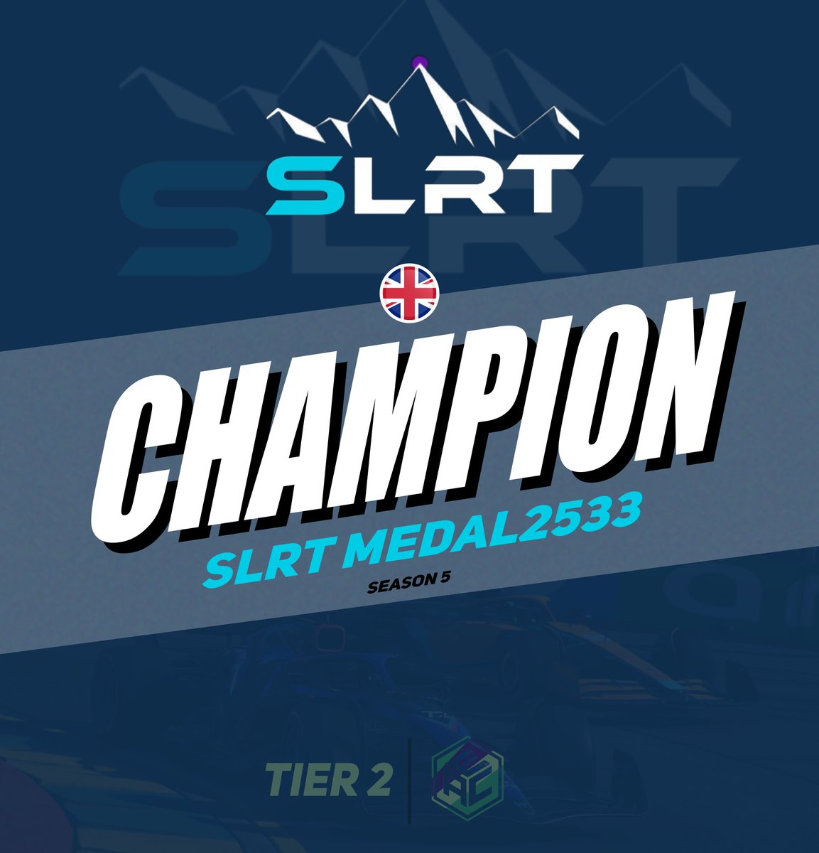 TTC_F1's tweet photo. @SLRT_Official 🏆

After one of the most exciting races, SLRT wins the Tier 2 championship! Medal managed to do 27 laps on the mediums and so finish ahead of BRT.

What a night this was with 74 max viewers on twitch during an academy race! 🎙️ @_TomLFC_ you are world class! https://t.co/SwkRPK8Zh1