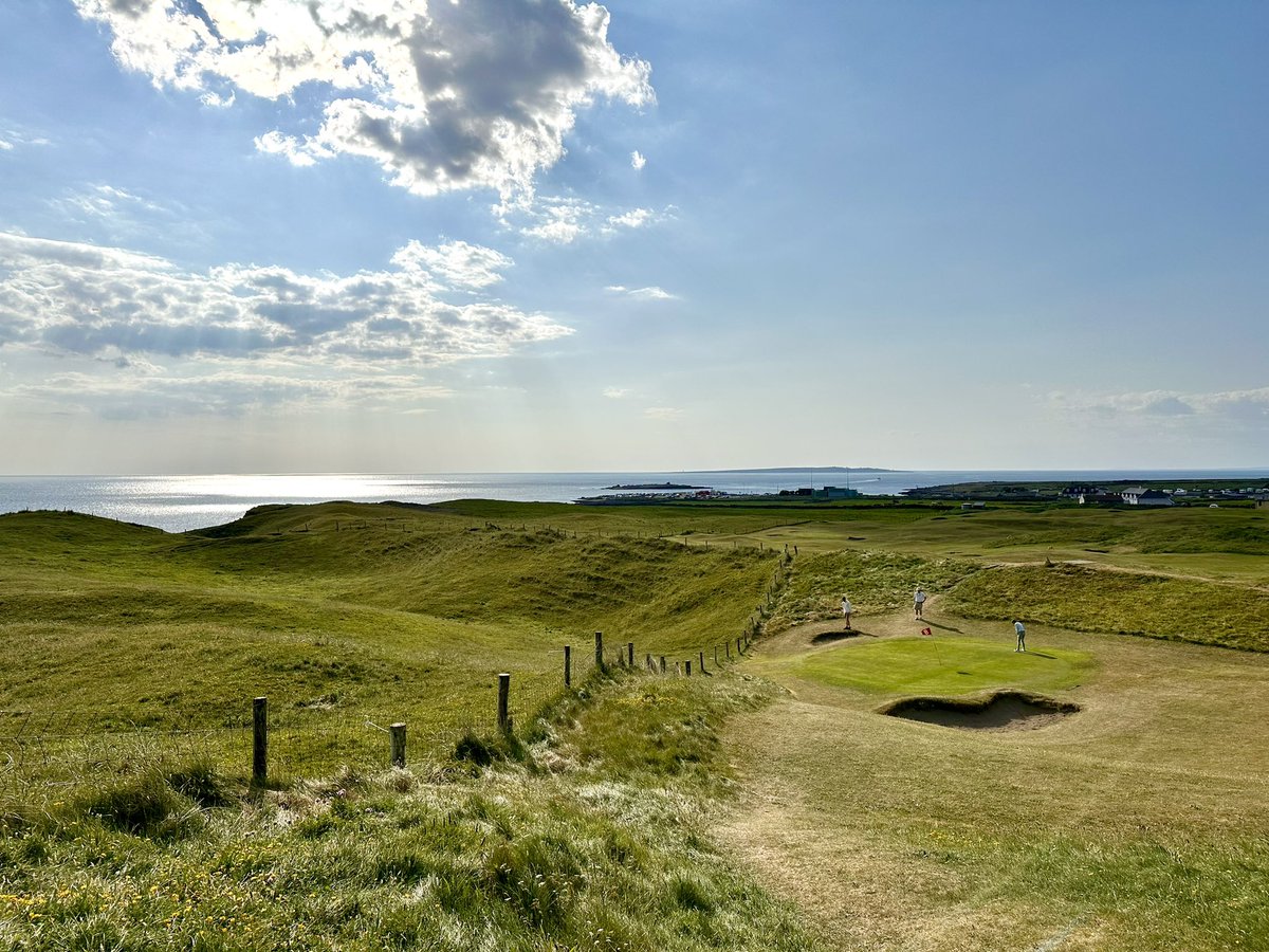 dylan_dethier's tweet image. hey guys, checking in from family vacation. loving Ireland! and such a great afternoon at Doolin Pitch ‘n’ Putt. the gang doesn’t play much golf, but 18 devilish little holes with Cliffs of Mohler views for 10 euro?! yes please.

what’d I miss?