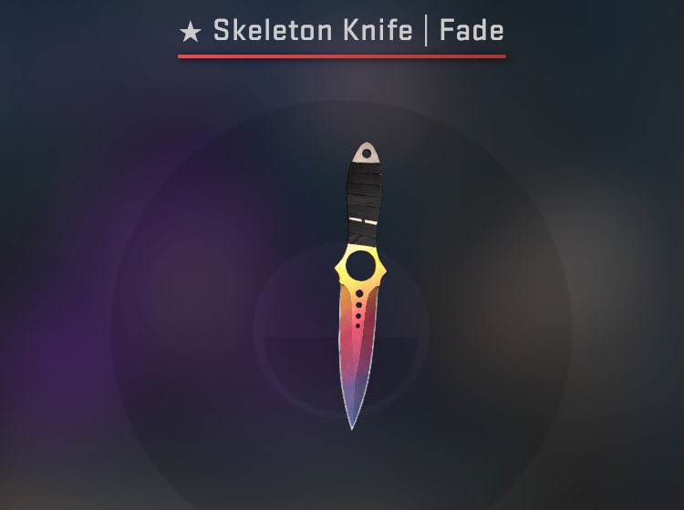 CS2 Giveaways on Twitter "💜 SKELETON KNIFE FADE 💛 To win Follow