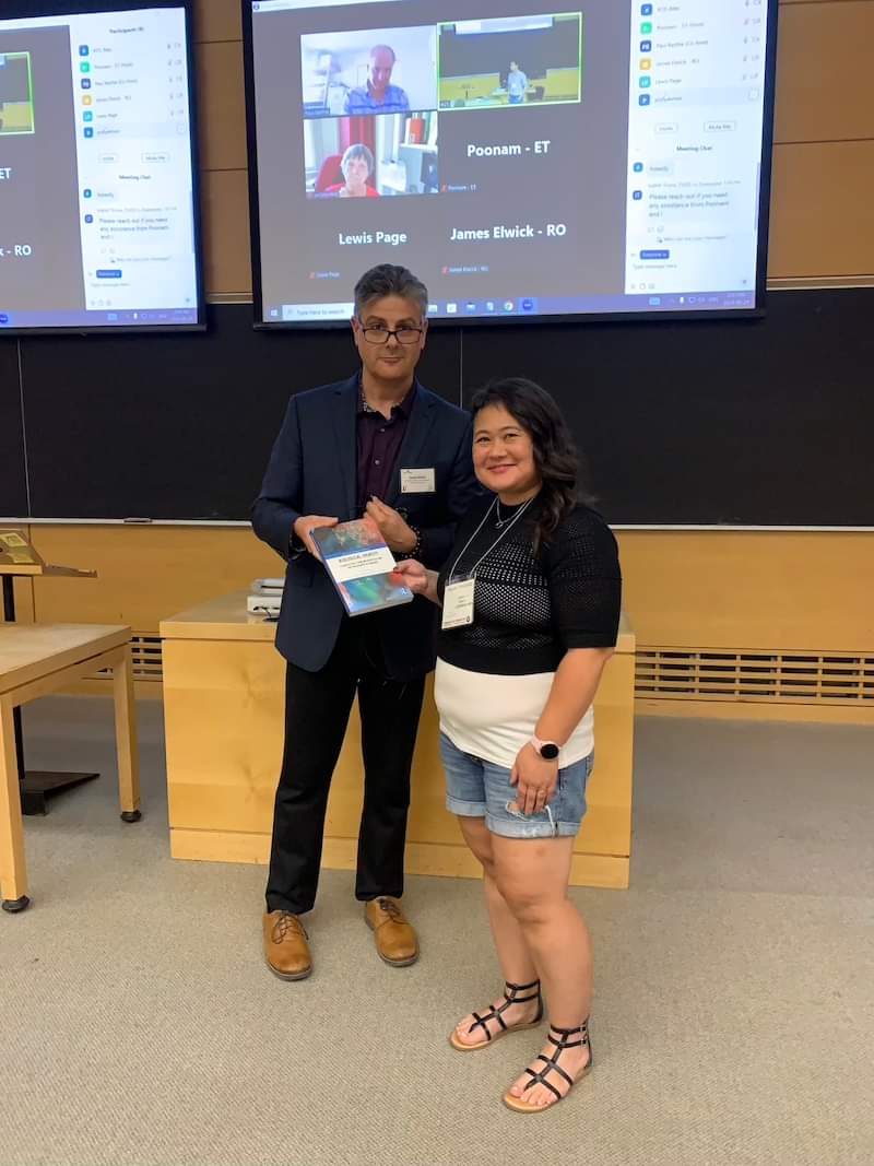 Congratulations to Angela Yamamoto for winning the prestigious Richard Hadden Award for her talk titled "Operationalization of Scientific Realism/Anti-realism Accounts for Semi-Structured Interviews”. This talk will also be presented at the University of Toronto July 9-15.