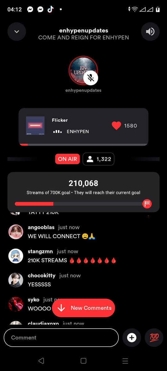 enhypen_JPark's tweet photo. Streaming just ended with 210K ++ streams. ๐ฅ
Good job, ENGENEs! ๐๐ป Good night. ๐ค
COME AND REIGN FOR ENHYPEN
#ENGENE_REIGN #REIGN_with_DarkBloodParty #BiteMe_to30M_onSpotify @ENHYPEN_members @ENHYPEN https://t.co/15VBXNleyD