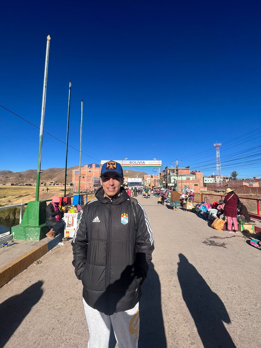 Llegamos. 🇧🇴

#FuerzaCristal