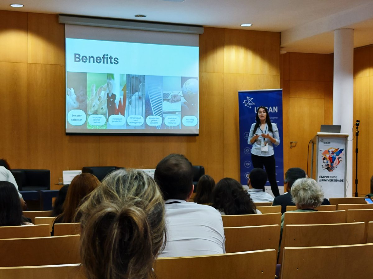 Grateful to present the RabbitXYSort project at UI-CAN's ideas competition final, connect with investors &amp; fellow entrepreneurs! Thanks for the opportunity &amp; congrats to all participants! Special thanks to my advisors and Centro de Inovação e Desenvolvimento - UTAD.