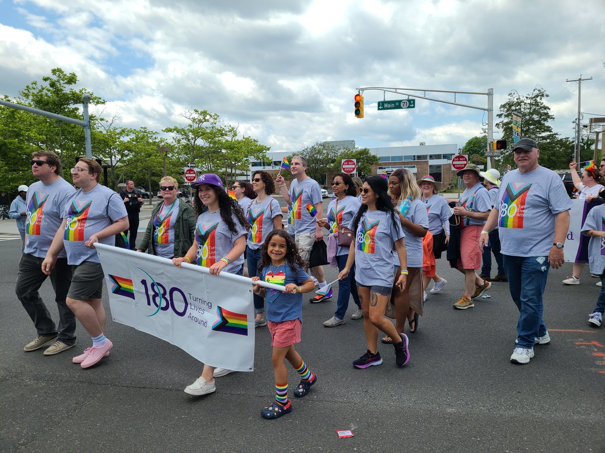 This past Sunday #180NJ celebrated #pride at New Jersey's 31st annual LGBTQ+ Pride Celebration parade in Asbury Park! 

Learn about our commitment to providing a safe space to all survivors of domestic and sexual violence at 180nj.org/safe-space
