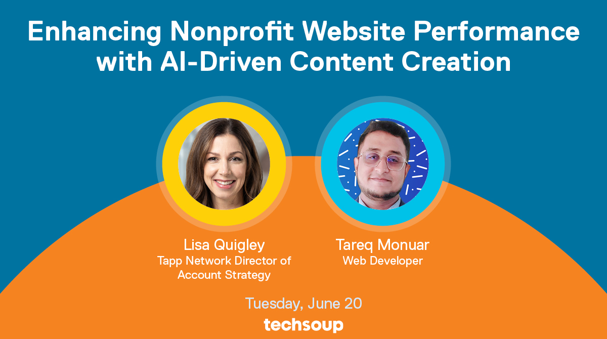 By utilizing AI-driven content creation tools, #nonprofits can streamline their content creation process, produce more engaging and impactful content, and ultimately drive better results.

Join our #TSWebinar on June 20 at 10am PT, to learn more: spr.ly/6013OxEkF

#AI4Good