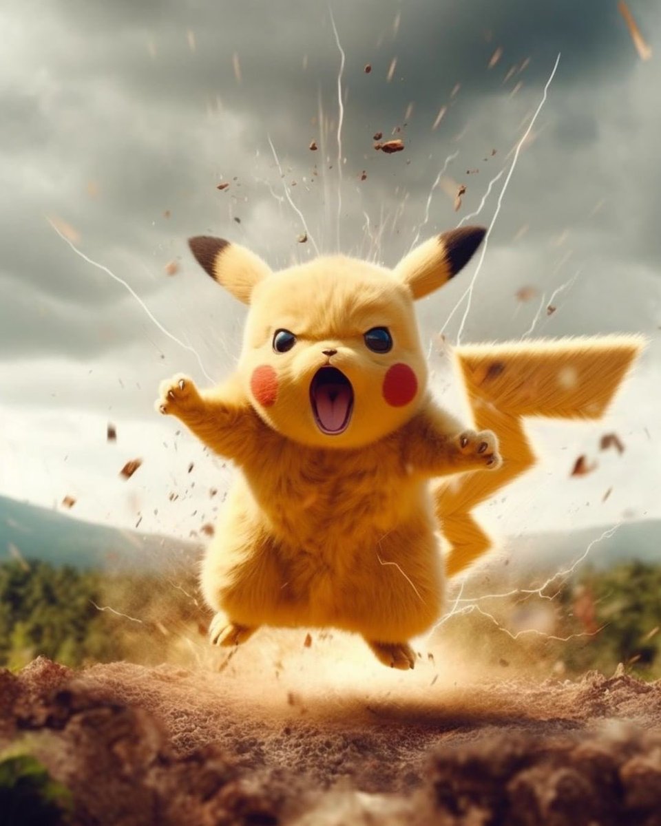 content_pub's tweet photo. Pikachu Pokémon AI Renders #ai #AIart #AIArtCommuity #aiartist #midjourney #promptengineering #contentpublication https://t.co/A6DfwtEEIh