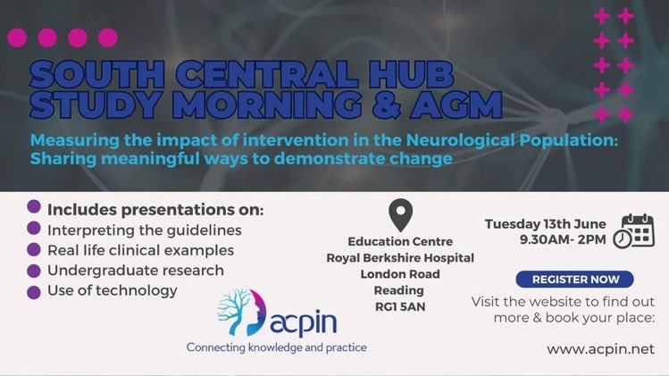 ACPIN South Central (@acpin_sc) on Twitter photo A reminder for those interested in attending the <a href="/ACPIN_SC/">ACPIN South Central</a> Study morning + AGM on 13th June to head to the <a href="/ACPIN_UK/">ACPIN</a> website to book a place! acpin.net/events/ <a href="/ACPIN_UK/">ACPIN</a> <a href="/SouthEastACPIN/">South East ACPIN</a> <a href="/ACPIN_SW/">South West ACPIN</a> <a href="/LondonACPIN/">London ACPIN</a> <a href="/MidlandsACPIN/">Midlands ACPIN</a> A reminder for those interested in attending the <a href="/ACPIN_SC/">ACPIN South Central</a> Study morning + AGM on 13th June to head to the <a href="/ACPIN_UK/">ACPIN</a> website to book a place! acpin.net/events/ <a href="/ACPIN_UK/">ACPIN</a> <a href="/SouthEastACPIN/">South East ACPIN</a> <a href="/ACPIN_SW/">South West ACPIN</a> <a href="/LondonACPIN/">London ACPIN</a> <a href="/MidlandsACPIN/">Midlands ACPIN</a>