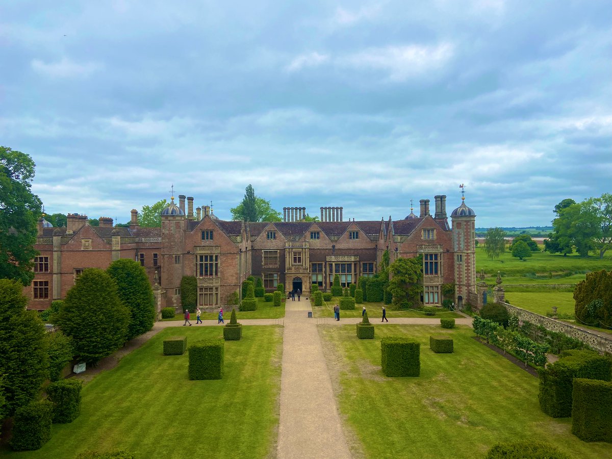 RuthInHeritage's tweet photo. Excellent day exploring @CharlecoteNT with their fabulous Facilities team. A huge amount of work goes on behind the scenes to keep these special places in good nick. Thanks to @TheRebeccaRiots for the warm welcome &amp; the cuppa! https://t.co/Kri570sJd8