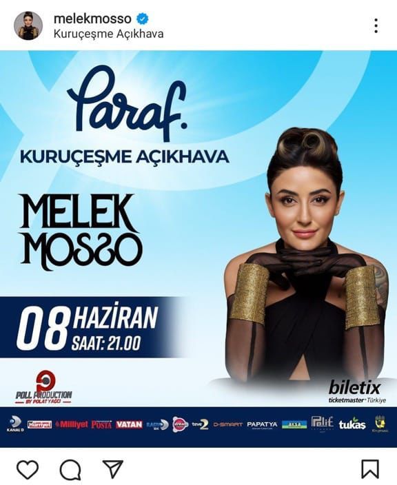 Hem Halkbank olacaksın hem melek mossoya  sponsor olacaksın 
 Mosso konserine Halk tarafından büyük tepki geldi