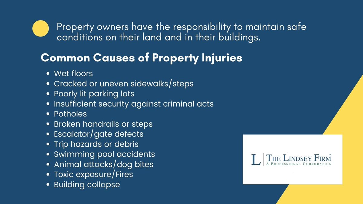 You should feel safe when you are on someone else's property. The property owner has an obligation to provide safe and secure conditions. As a Victim of a Crime You Have the Right to File Action! Learn more at thelindseyfirm.com/practice-areas…. #georgialawyer #propertylaws