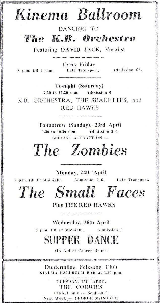 🅾🅻🅸🅽 🆂🆃🅴🅴🆁 ★ on Twitter "The Kinema Ballroom, Dunfermline, a bygone