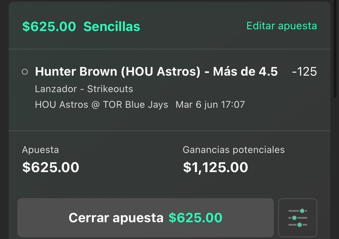 GMx_Picks's tweet photo. #PlayerPropBets

 #MLB⚾️: Hunter Brown Over 4.5 K [-125]

🧪 2023 AG: Over 5/6⬆️
🧪 2023 AVG AG: 7.2K PP ⬆️
🧪 2023 AG L5: Over 4/5 ⬆️
🧪 2023 AVG AG L5: 7.2K PP ⬆️

📊 @propsdotcash 

#PlayerPropKing🤴 #GamblingTwitter #GamblingTwitterMLB #MLBTwitter #MLBPicks #PlayerPropPicks https://t.co/ZsaxmwBpjA