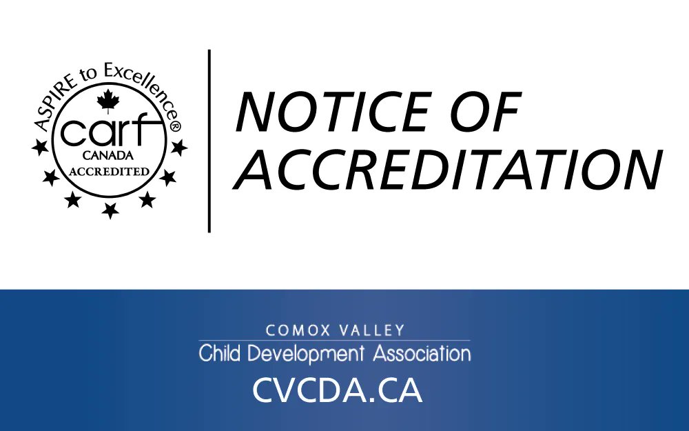 CVCDA to participate in CARF Accreditation Survey June 7-9: buff.ly/43o5sRH 

#accreditation #CVCDA