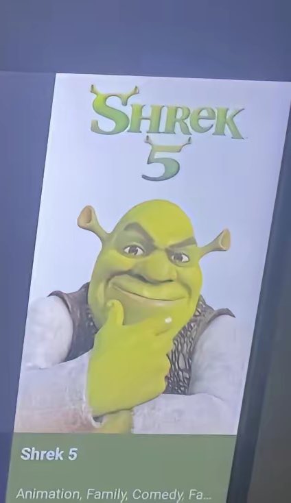 Funny meme of shrek in fortnite