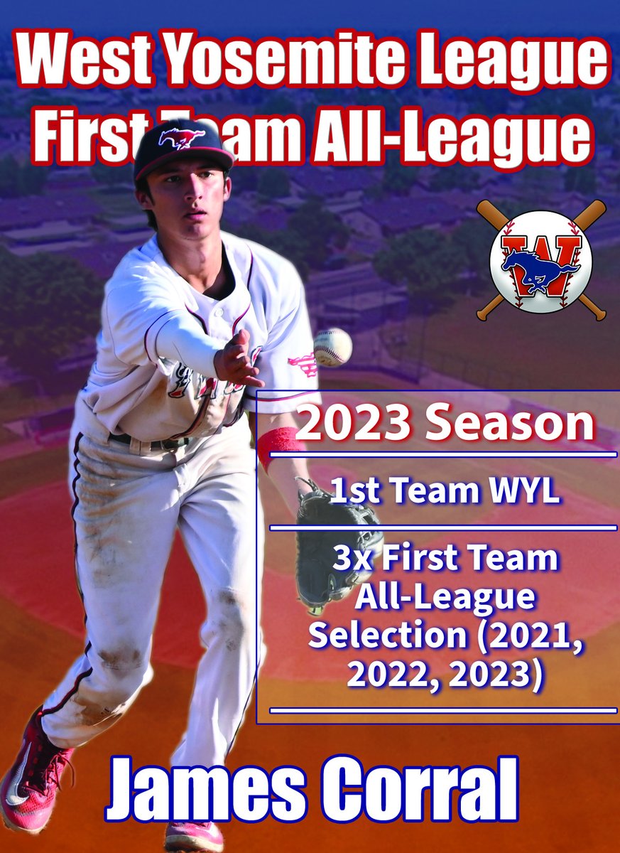 James was selected as a 1st Team All-League Infielder for the third year in a row. He hit .346, had 18 hits, 7 doubles, 2 triples, 13 RBI, and 5 stolen bases in league. For the 2023 season, James led the team in doubles (9) and stolen bases (11).