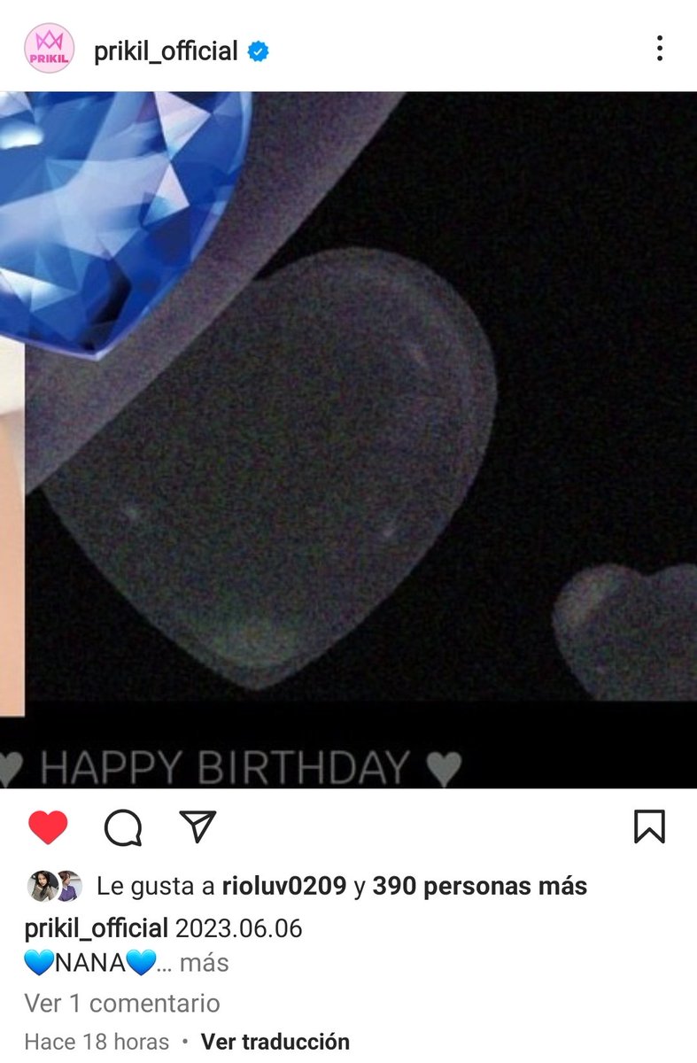 Ghly19's tweet photo. NIJIKA & RIO dieron like a post en Instagram del cumpleaños de NANA
#HappyNANADay
#WHOISPRINCESS #フープリ
#プリキル #PRIKIL https://t.co/o5D4EAUtbq