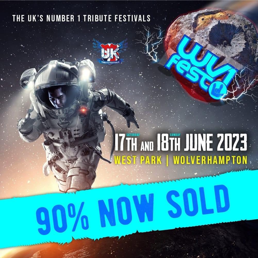 WV1FEST 90% Now Sold..WV1FEST - The Uk's Biggest Tribute Festival Returns to West Park Wolverhampton this June 17th & 18th.. Tickets from only £11.. This Festival is not to be missed ! Advance tickets only - No tickets on the gates - Book Here Now : eventim.co.uk/event/wv1fest-…