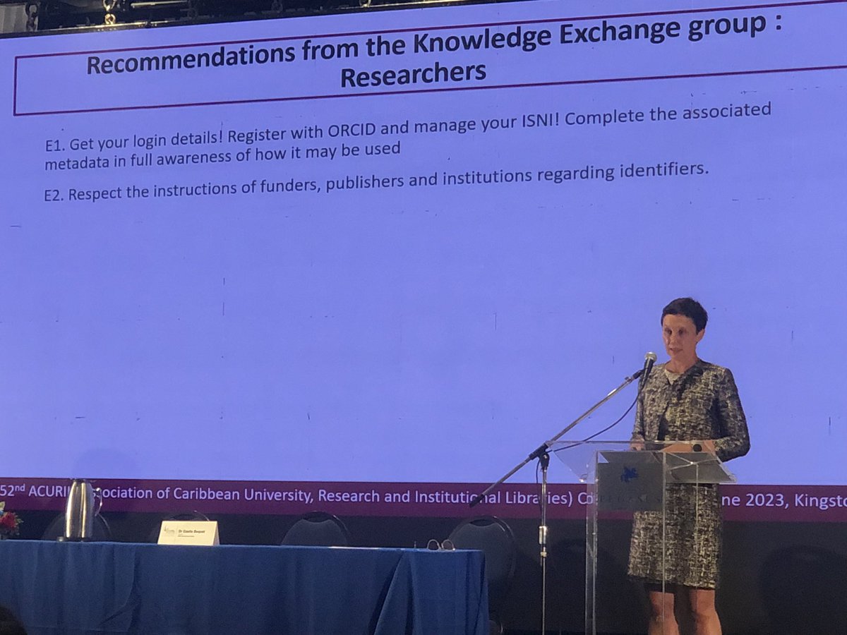 Ana Cardoso (@anapatycardoso) on Twitter photo Great presentation at <a href="/acuriljam2023/">ACURIL JAMAICA</a> from Gaëlle Béquete Director of <a href="/ISSN_IC/">ISSN International Centre</a> about the importance of using Persistent and Open Identifiers #PIDs #OpenScience like <a href="/ORCID_Org/">ORCID Organization</a> Great presentation at <a href="/acuriljam2023/">ACURIL JAMAICA</a> from Gaëlle Béquete Director of <a href="/ISSN_IC/">ISSN International Centre</a> about the importance of using Persistent and Open Identifiers #PIDs #OpenScience like <a href="/ORCID_Org/">ORCID Organization</a>