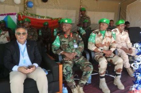 #ATMIS #Djibouti troops in #Beledweyne town of Hiiraan region have on Tuesday celebrated the 46th anniversary of the formation of Djibouti Armed Forces. The Commander of the Djibouti troops, Col. Humad Ahmed Mohamed, ATMIS Sector 4 Commander, Col. Hassan Djama and Hiiraan region…