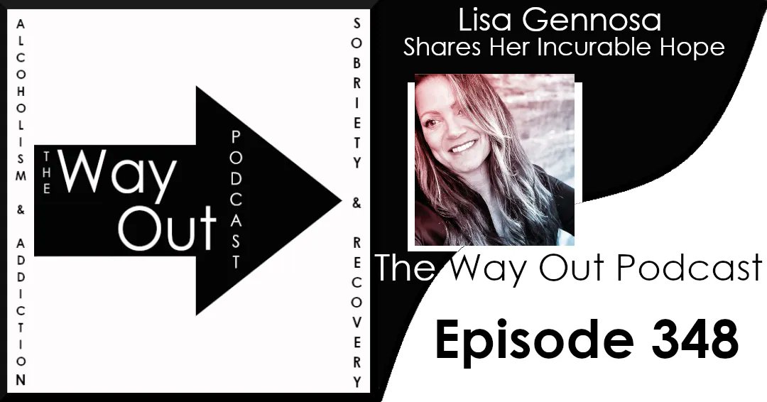 TheWayOutCast's tweet image. Lisa Gennosa’s story is in part a story of a Mother who had to reckon with her son’s #addiction, her part in it as well as a story of her turning the first two parts of her journey into purpose: To be the change she wishes to see in the world so #ListenUp buff.ly/3AIoRBc